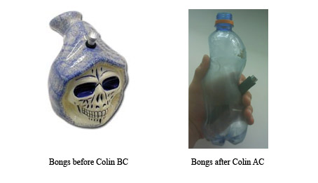 Penis bongs will also be right out.