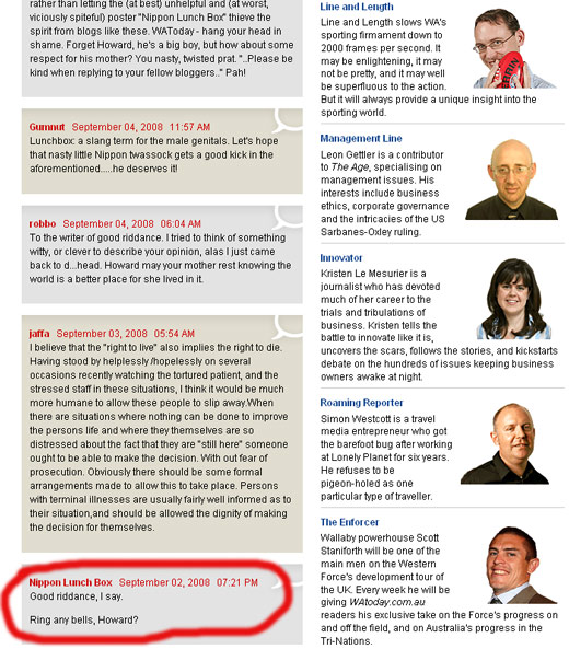 riddancecomments I might have sugar coated it.