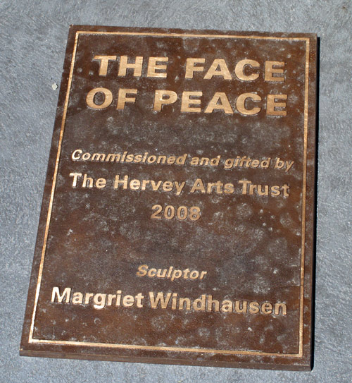 peacefaceplaque