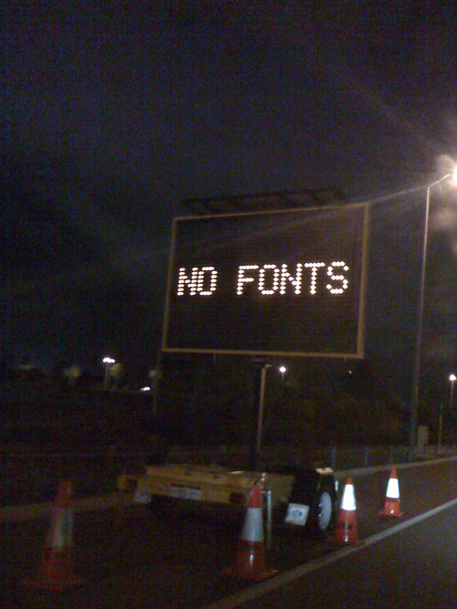 fonts