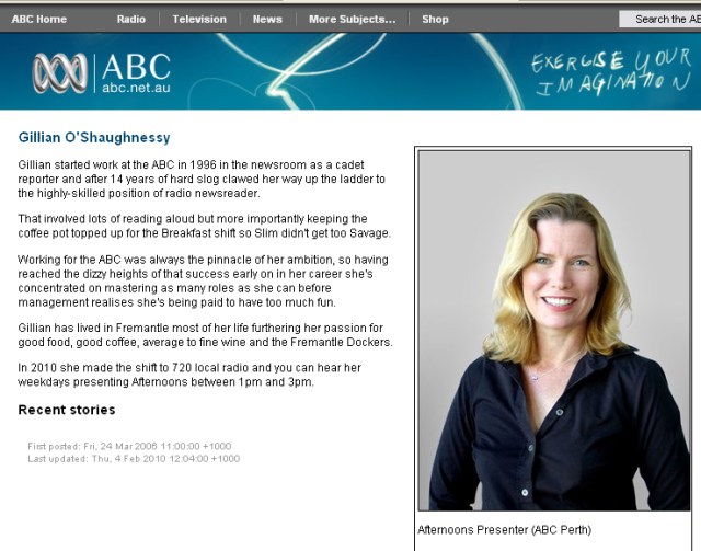 Gillian O'Shaughnessy Gillian O'Shaughnessy