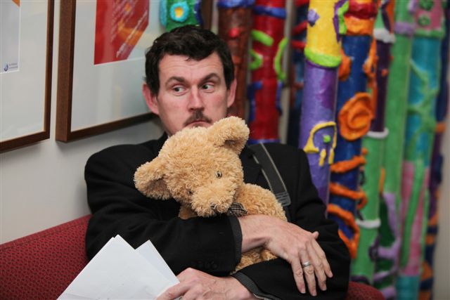 David Cohen & Huggy Bear at PLC Pic Billie Fairclough