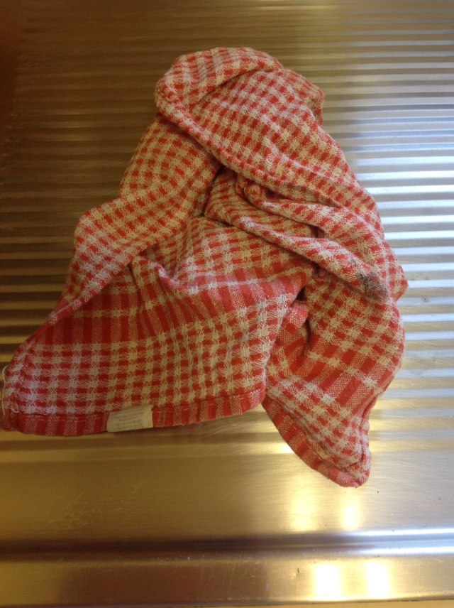 Mark McGowan - The Slightly Damp Teatowel.